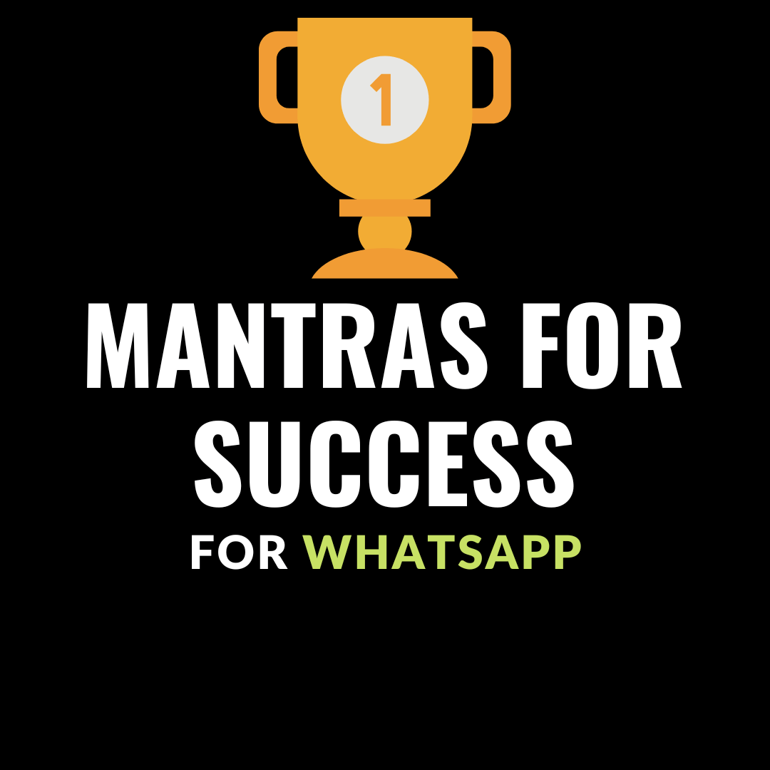 mantras for success
